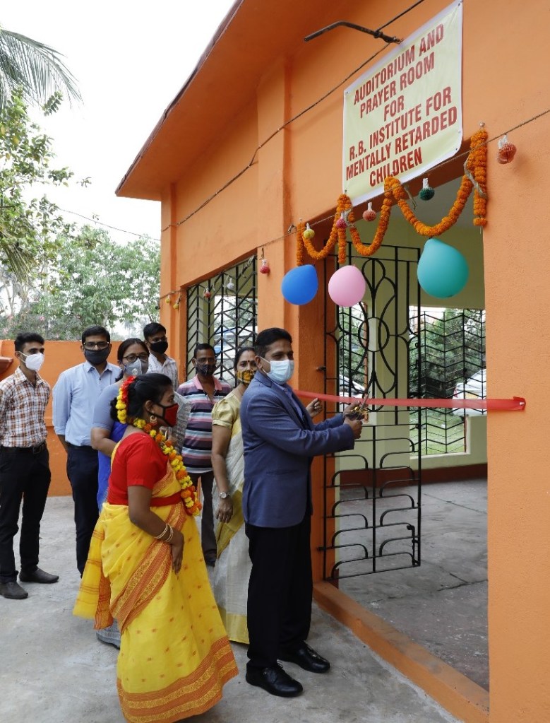 Inauguration of New Facilities constructed at RB Institute for Special Children by Cmde PR Hari, IN (Retd.), Director (Personnel), GRSE Ltd. - Image 1 Image 1 - Inauguration of New Facilities constructed at RB Institute for Special Children by Cmde PR Hari, IN (Retd.), Director (Personnel), GRSE Ltd.