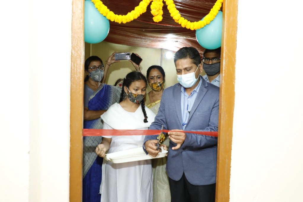 Image 2 - Inauguration of New Facilities constructed at RB Institute for Special Children by Cmde PR Hari, IN (Retd.), Director (Personnel), GRSE Ltd.