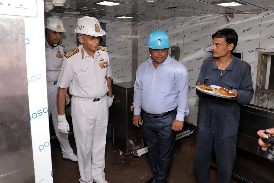 Admiral Sunil Lanba, PVSM, AVSM, ADC, Chief of Naval Staff visits GRSE on 14 May 19