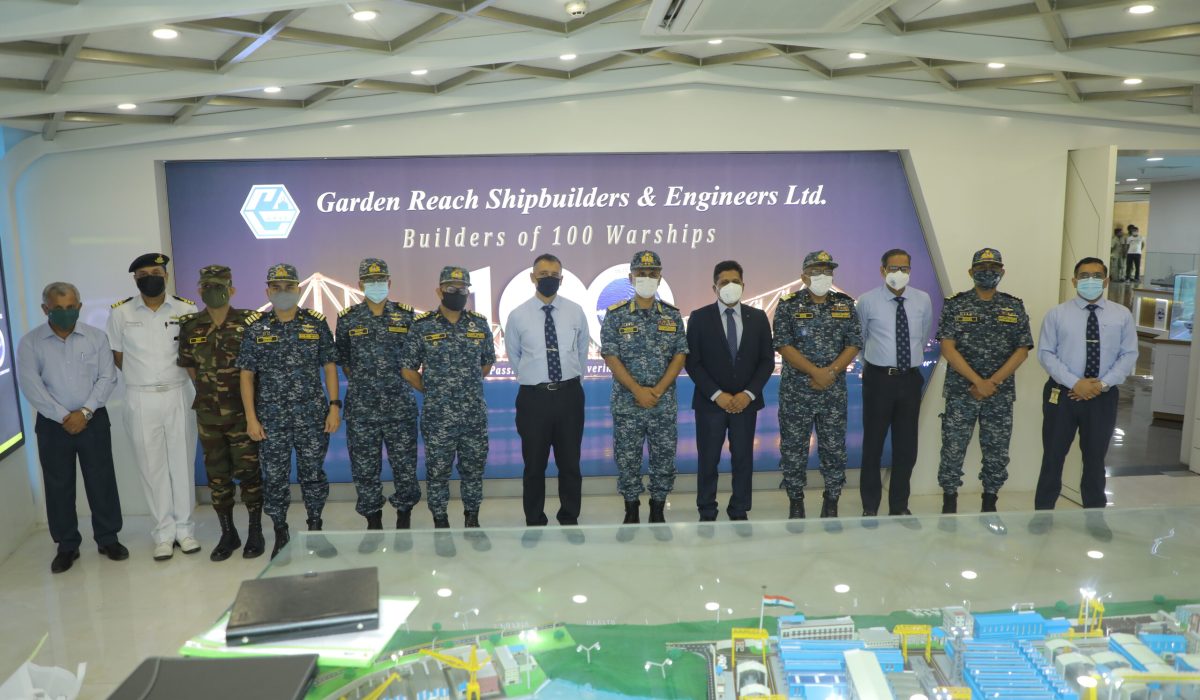 Image 1 - Visit of Bangladesh Navy Delegation to GRSE