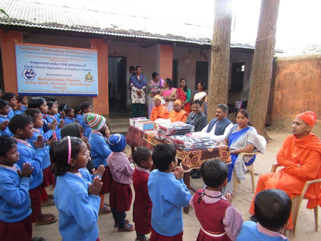 GRSE CSR Initiative in association with Ramakrishna Mission, Belur Math - Image 2 Image 2 - GRSE CSR Initiative in association with Ramakrishna Mission, Belur Math