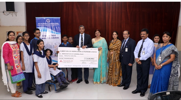 Image 2 - GRSE CSR initiative in association with Ramakrishna Mission, Belur Math