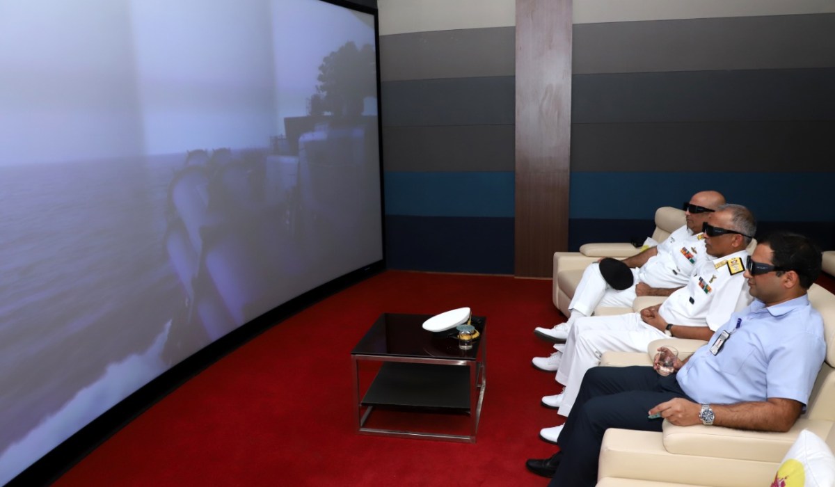Rear Admiral Anian George, NM, ADG (QA) visits GRSE on 13 Mar 20