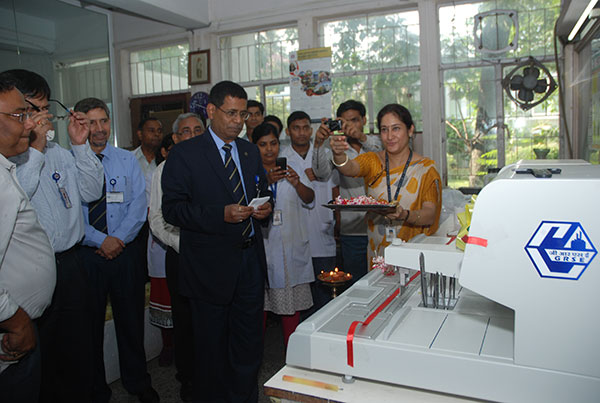Image 2 - GRSE supports Saroj Gupta Cancer Center & Research Institute for installing two vital equipment to diagnose and treat malignant cancer