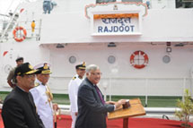 Commissioning of IPV, ICGS Rajdoot