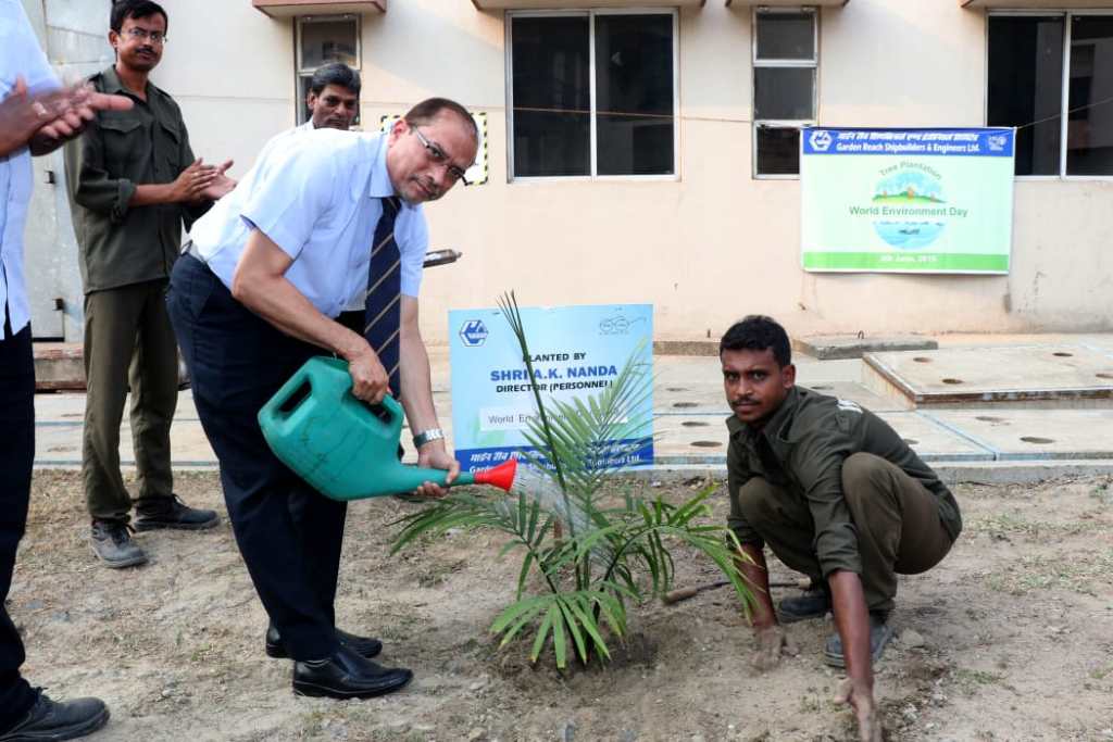GRSE Observes World Environment Day - Image 2 Image 2 - GRSE Observes World Environment Day