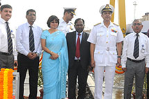 Launching Ceremony of Mauritius Offshore Patrol Vessel
