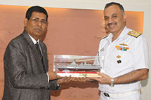 Delivery of 1st ASWC, INS Kamota on 12 Jul 14