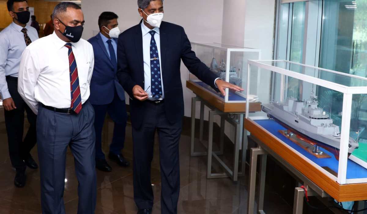 Lt Gen Manoj Pande, AVSM, VSM, ARMY Commander (GOC-IN-C) Visited GRSE on 27 Nov 21