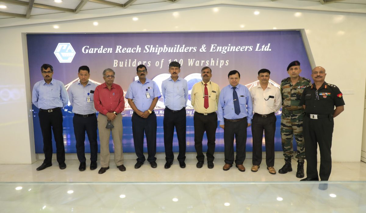 Image 1 - Green Channel Committee visit to GRSE