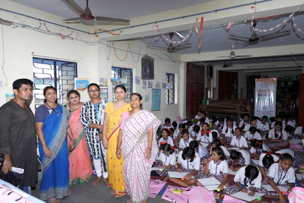 Image 5 -Swachhta Pakhwada Observed with Tree Plantation & Painting Competition in Local School