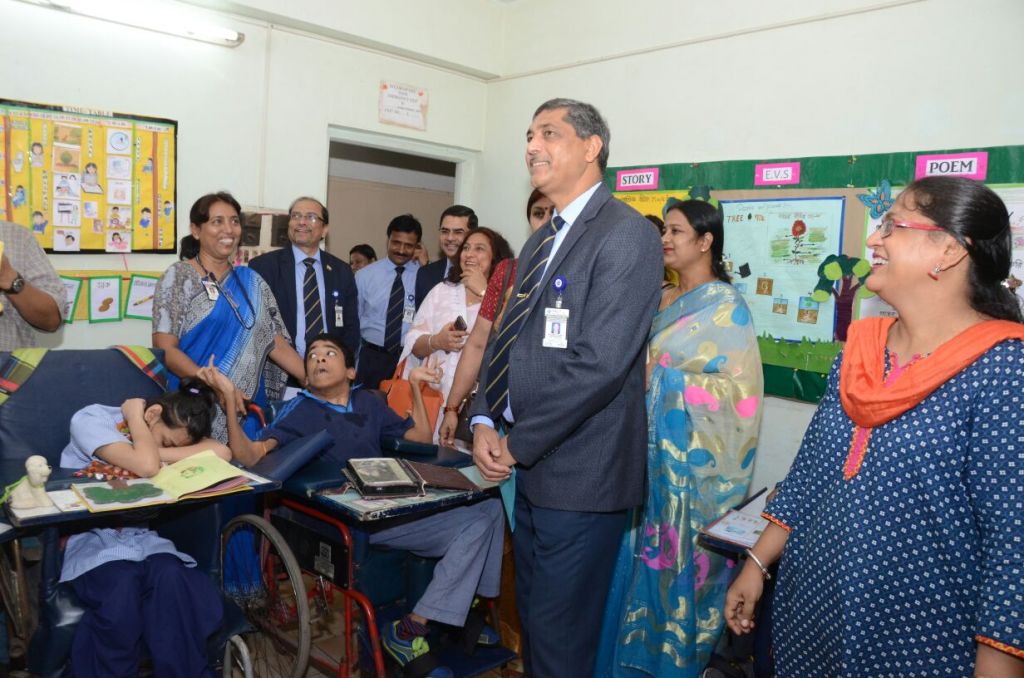 Image 2 - Presentation to cheque to Indian Institute of Cerebral Palsy