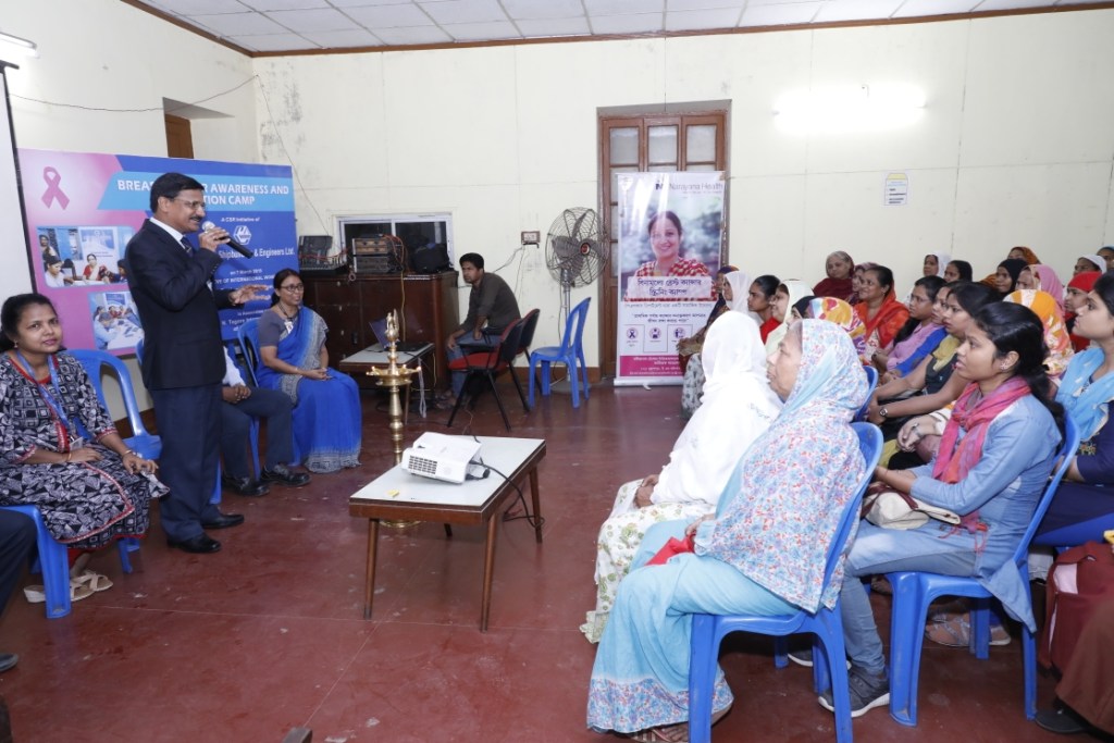 Two day Breast Cancer Awareness & Detection Camp organised by GRSE, as a CSR Initiative, Commenced - Image 12 Image 12 - Two Day Breast Cancer Awareness and Detection Camp organised by GRSE, as CSR Initiative, Commenced