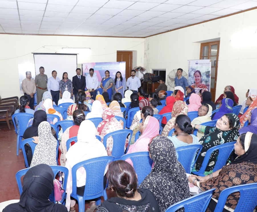 Two day Breast Cancer Awareness & Detection Camp organised by GRSE, as a CSR Initiative, Commenced - Image 14 Image 14 - Two Day Breast Cancer Awareness and Detection Camp organised by GRSE, as CSR Initiative, Commenced