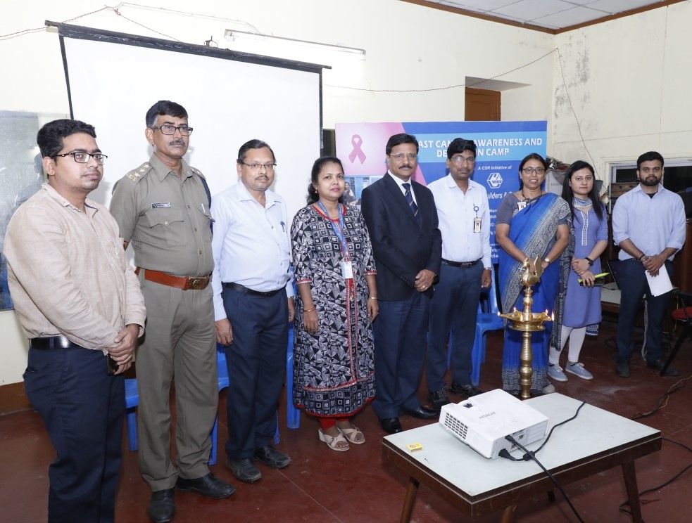 Image 15 - Two Day Breast Cancer Awareness and Detection Camp organised by GRSE, as CSR Initiative, Commenced