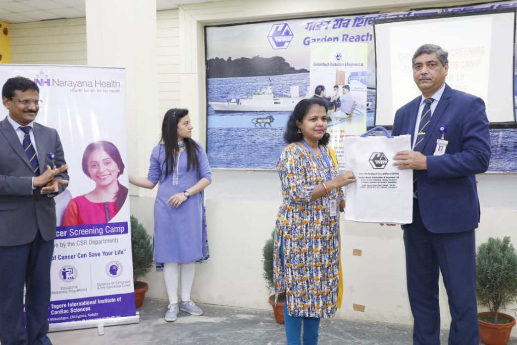 Two Day Breast Cancer Awareness and Detection Camp organised by GRSE, as CSR Initiative, Commenced - Image 5 Image 5 - Two Day Breast Cancer Awareness and Detection Camp organised by GRSE, as CSR Initiative, Commenced