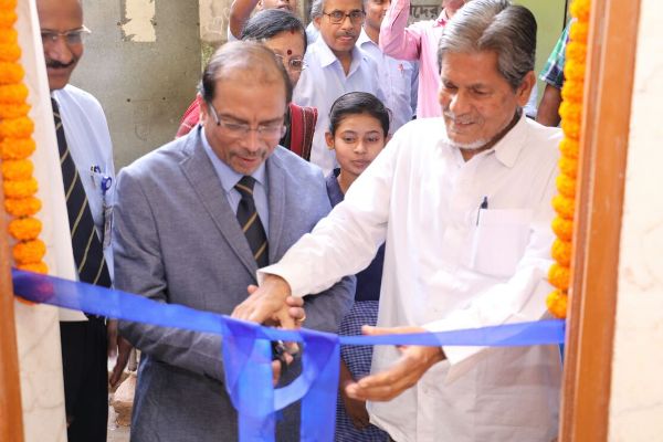 Image 2 - Shri A.K.Nanda, Director(Personnel), GRSE, Kolkata, inaugurated toilets in two local schools