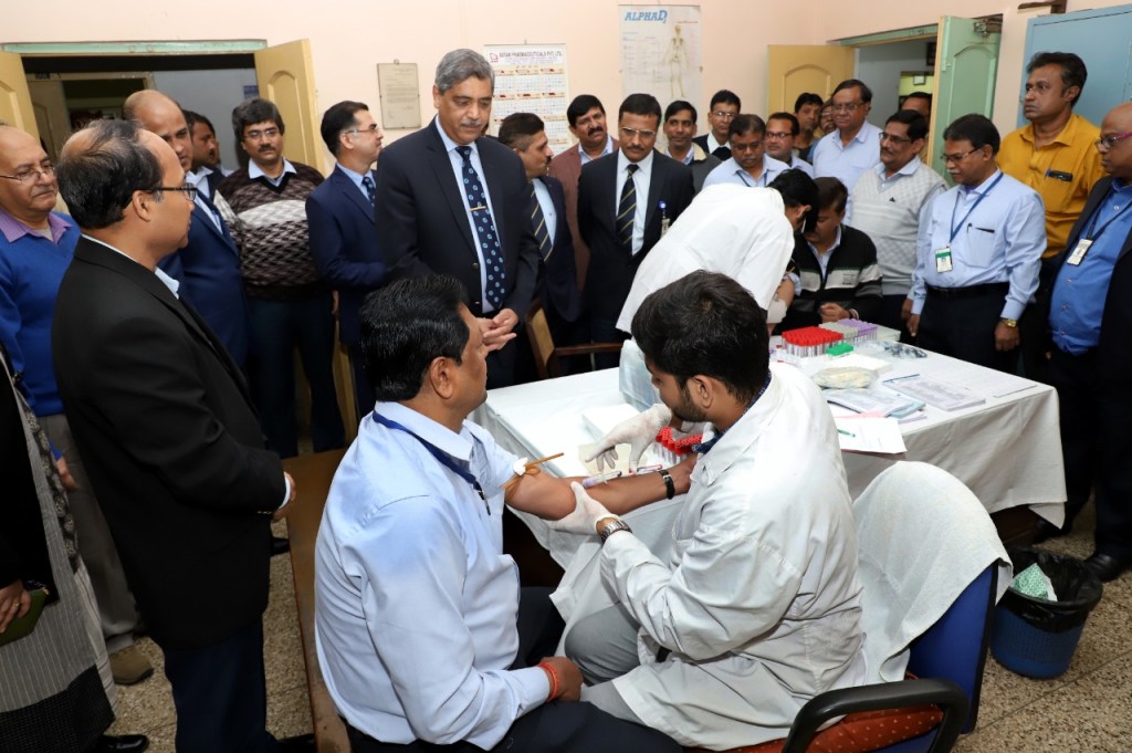 Image 2 - Rear Admiral VK Saxena, IN (Retd), GRSE inaugurates Annual Medical Check-Up