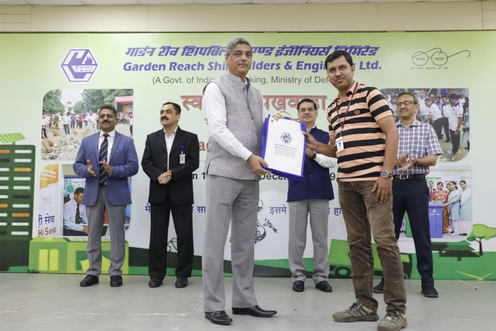GRSE Observes Swachhta Pakhwada and creates Cleanliness Awareness - Image 2 Image 2 - GRSE Observes Swachhta Pakhwada and creates Cleanliness Awareness