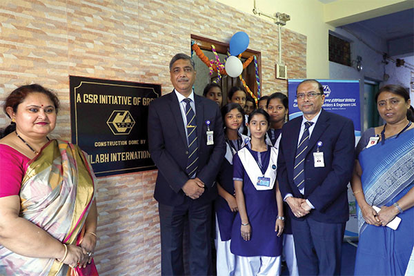 Inauguration of Toilets at Howrah Homes Institutions and Garden Reach Nut Behari Das Girls’ High School - Image 1 Image 1 - Inauguration of Toilets at Howrah Homes Institutions and Garden Reach Nut Behari Das Girls’ High School