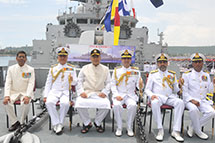 Commissioning of ASWC, INS Kamorta by Hon’ble Raksha Mantri, Shri Arun Jaitley