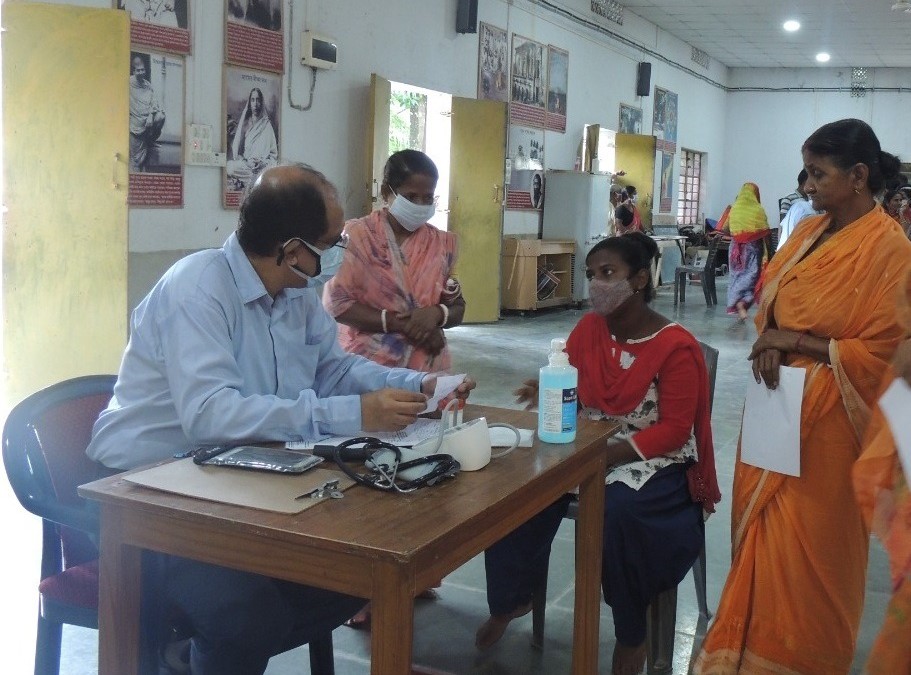 Image 1 - Health Check up Camp by GRSE at Naora, South 24 Parganas