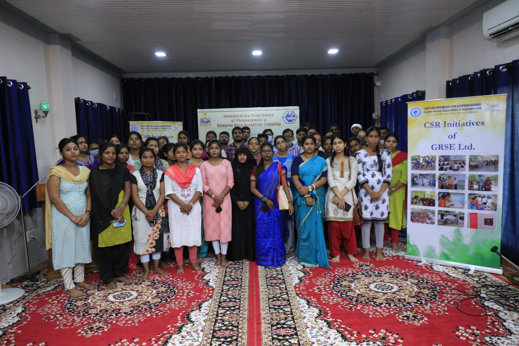 Image 4 - Inauguration of Phlebotomy Technician & General Duty Training Batches at Ma Sarada Swanirvar Kendra, Ramkrishna Math, Baghbazar, Kolkata