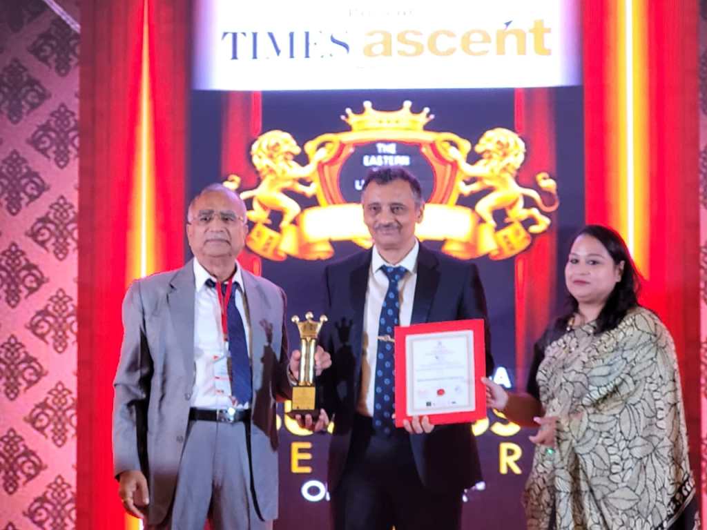 GRSE receives The Times Ascent EIILM 'The Eastern India Best Employer Brand Award in the Shipbuilding Sector'