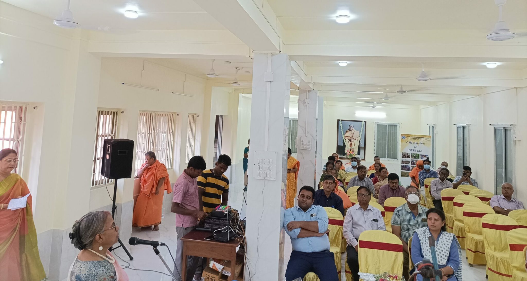Image 2 - GRSE provided high tech medical equipment to Ramakrishna Sarada Mission for its charitable Dispensary Sevangan