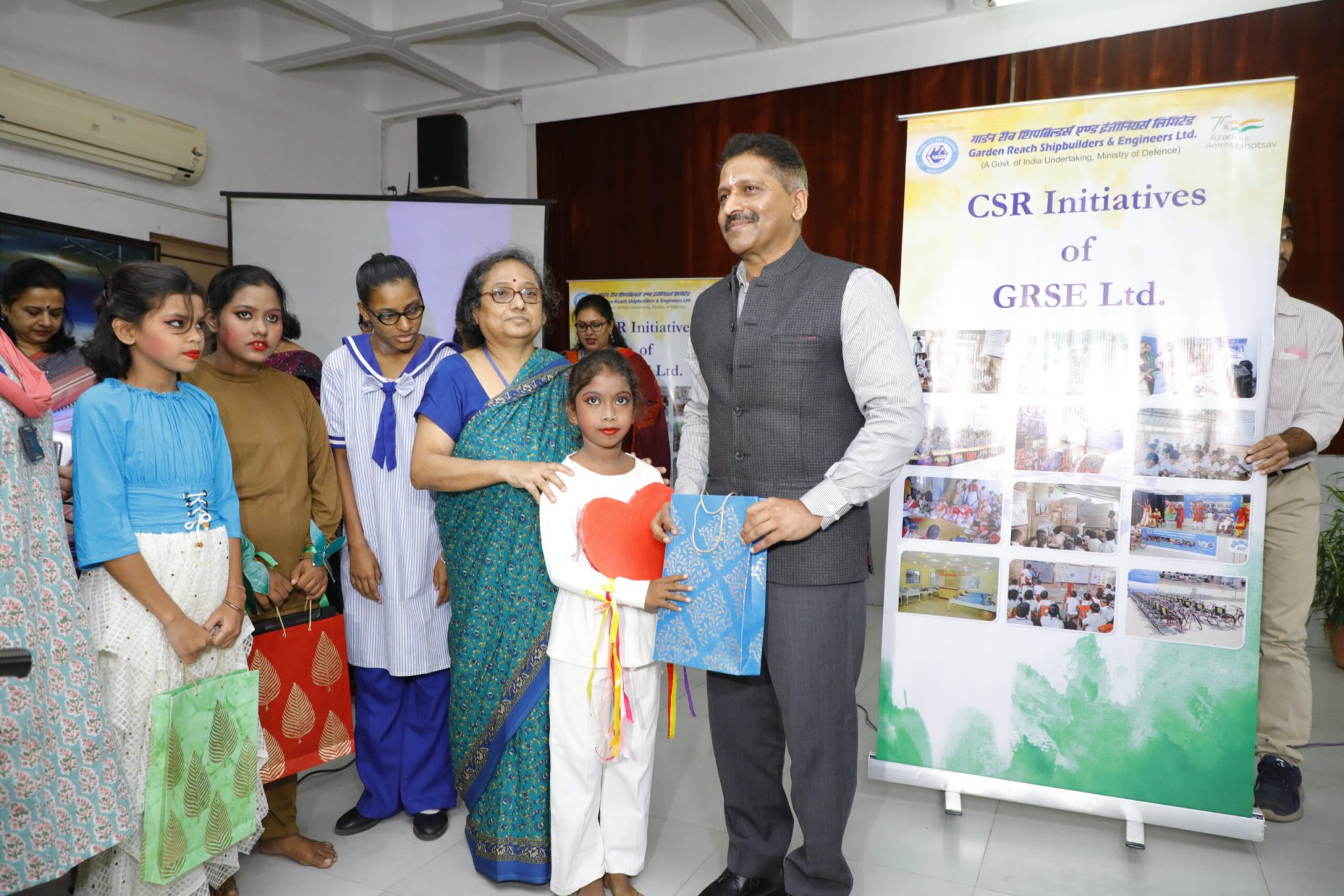 Image 3 - GRSE's CSR Initiative with IICP for FY 2022-23