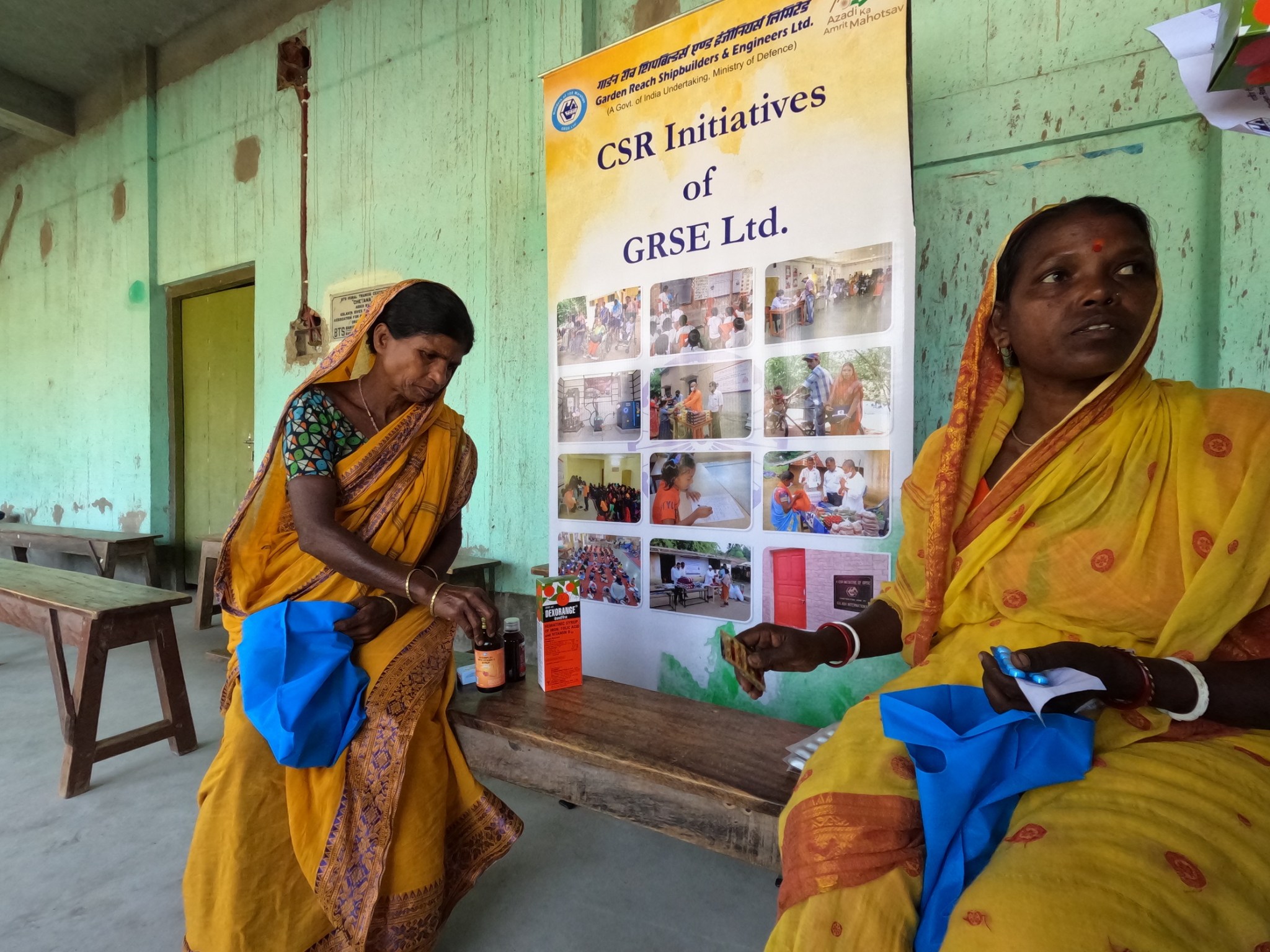 Image 2 - Health Check-up Camp by GRSE at Moipith Gram, Baikunthapur, South 24 Parganas