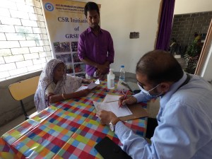 Image 1 - Health Check-up Camp by GRSE at Moipith Gram, Baikunthapur, South 24 Parganas