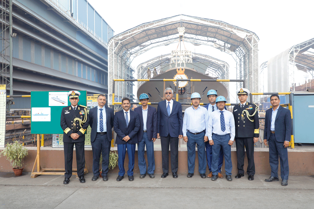 Visit of Defence Secretary to GRSE Main Works Unit on 31 Dec 22