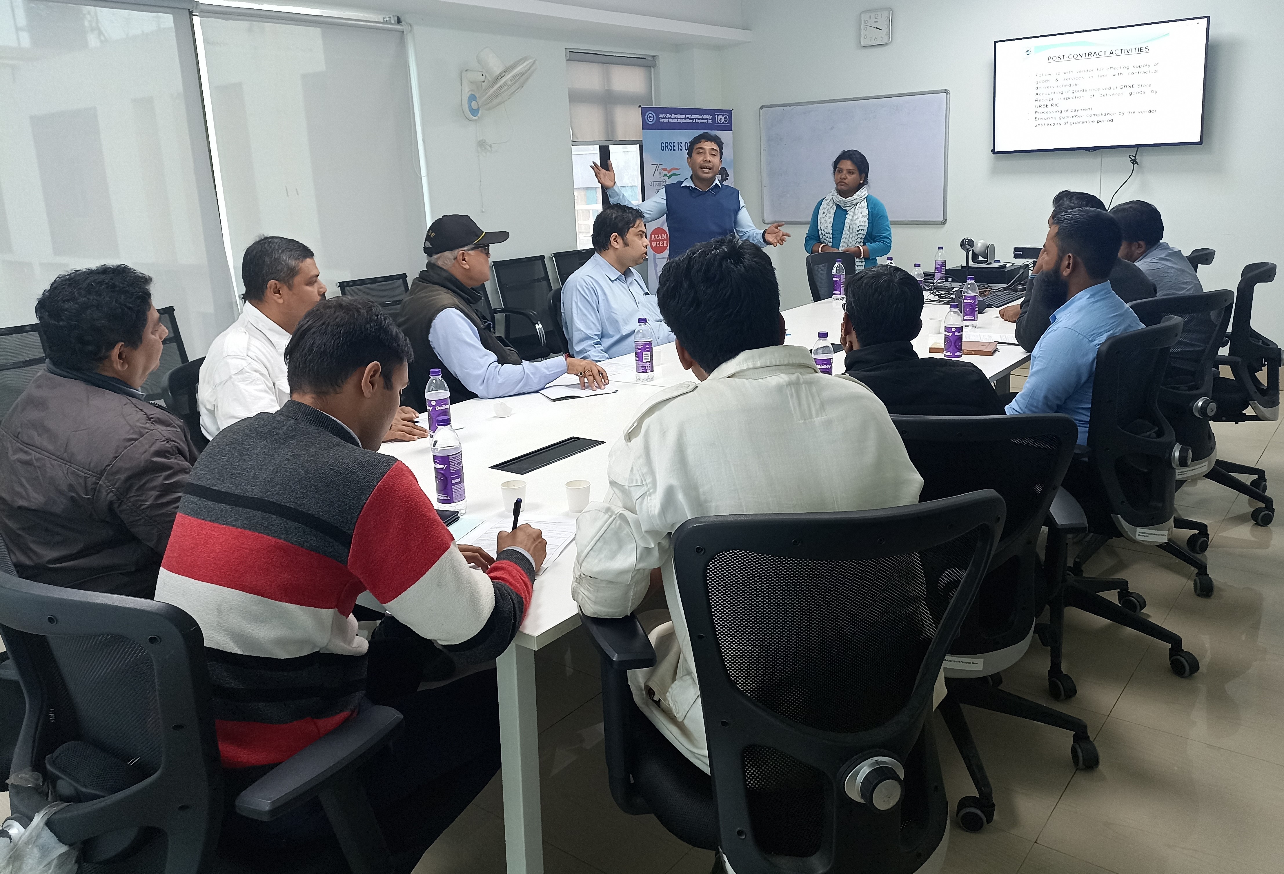 Training Organised on Tender Processing and Procurement Function for Employees on 19 Jan 23