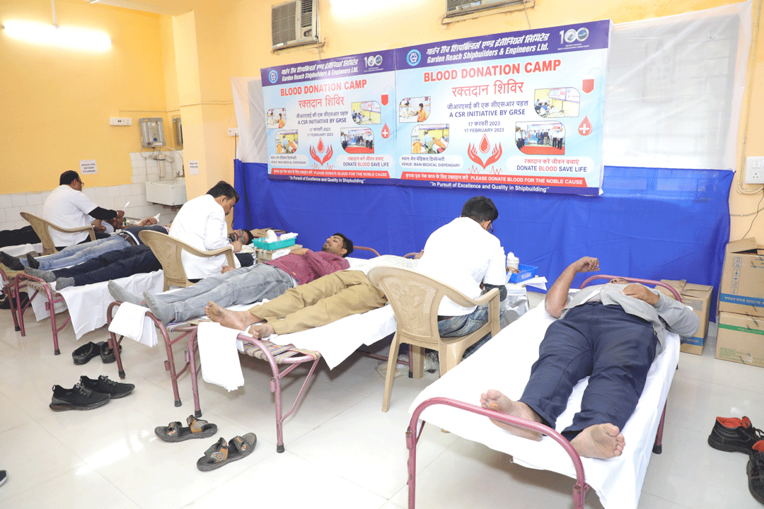 Inauguration of Blood Donation Camp 2023 on 17 Feb 23