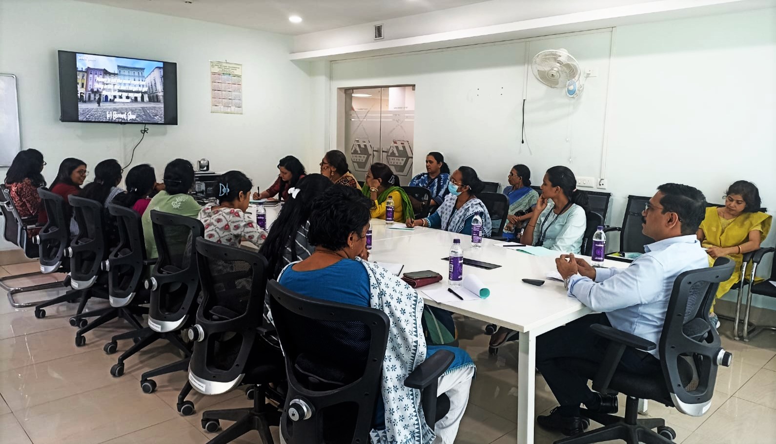 CGM (CP & CC), Capt P Sunilkumar, IN (Retd.) conducted an awareness session on Financial Freedom for GRSE Women Employees on 12 Apr 23