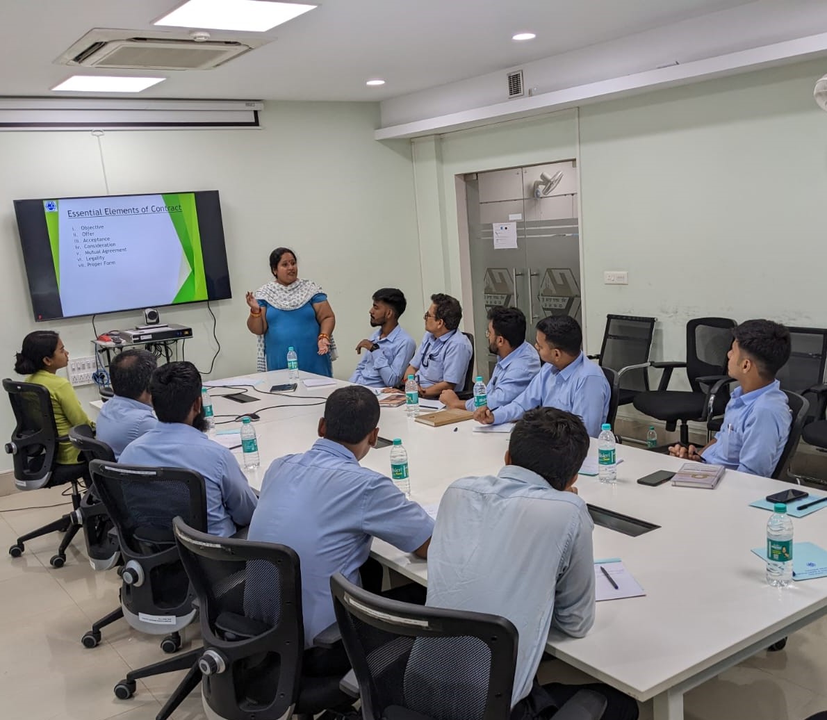 Awareness Session on Contract Management for Employees on 25 Apr 23