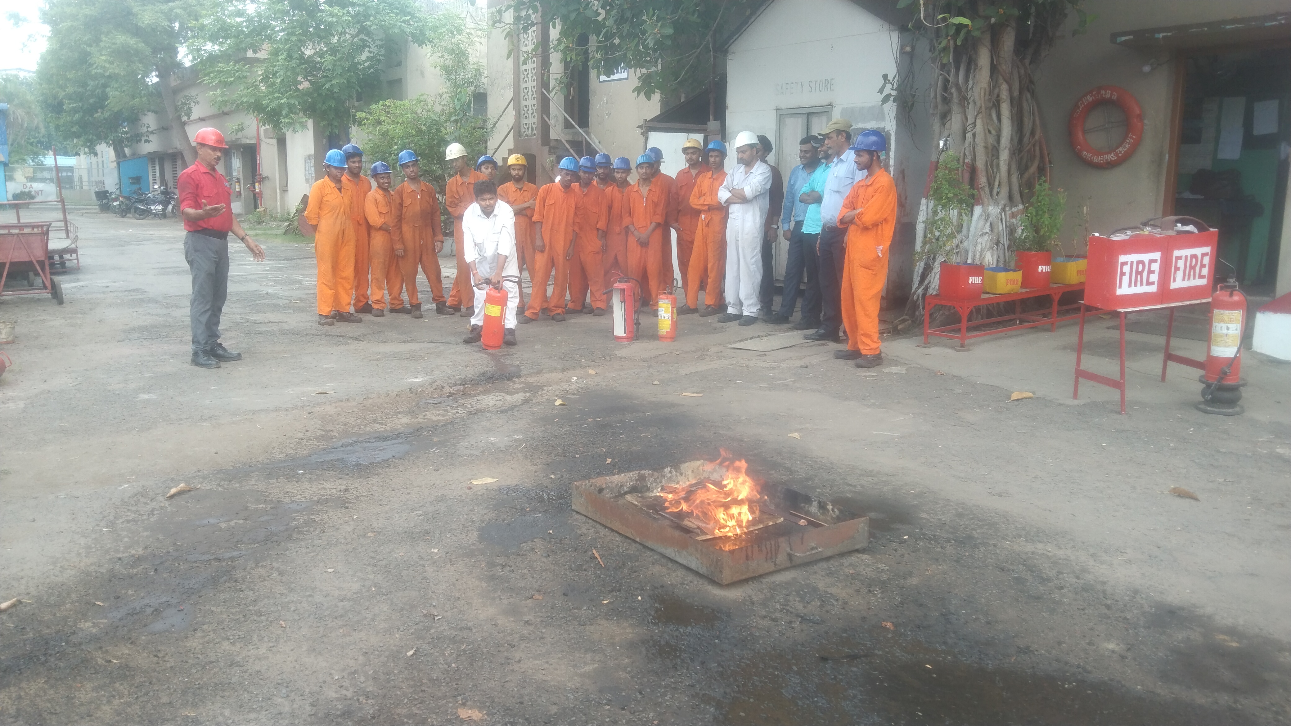 Theoretical & Practical Safety, Fire Fighting & Fire Prevention Training Program on 08 Jun 23