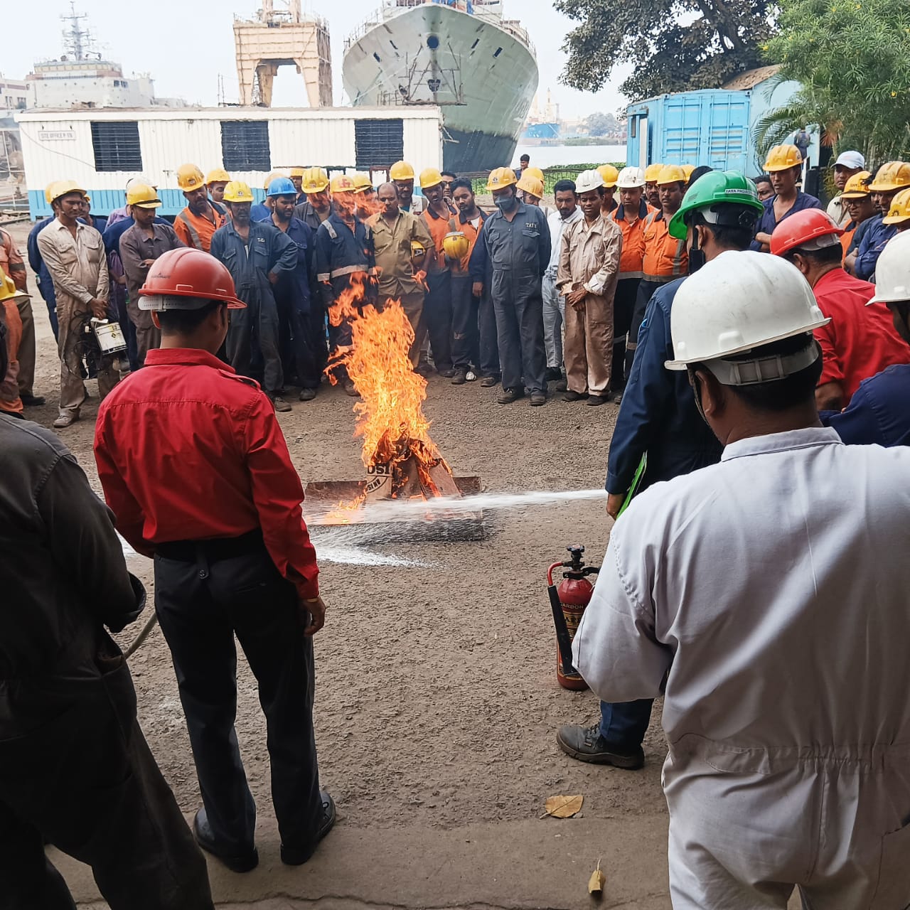 Image 3 - Fire Fighting & Fire Prevention Training at FOJ Unit on 09 Mar 23