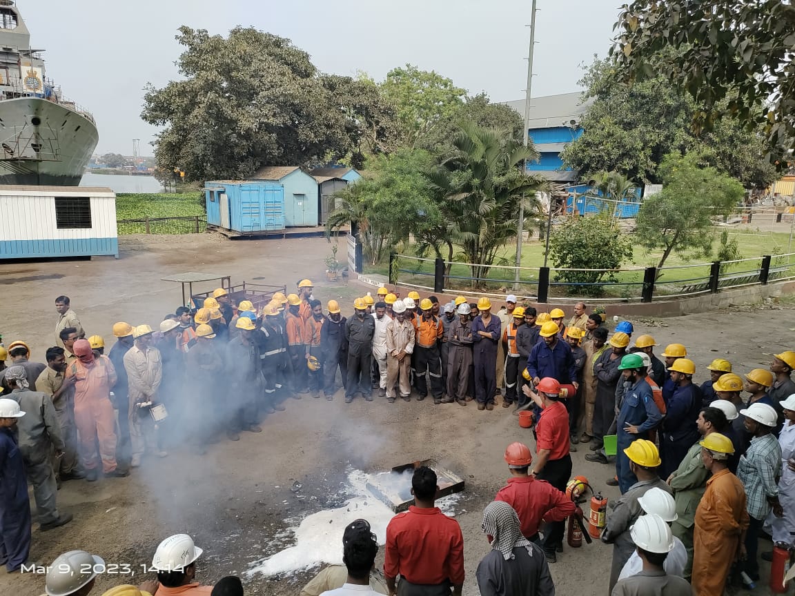 Image 4 - Fire Fighting & Fire Prevention Training at FOJ Unit on 09 Mar 23