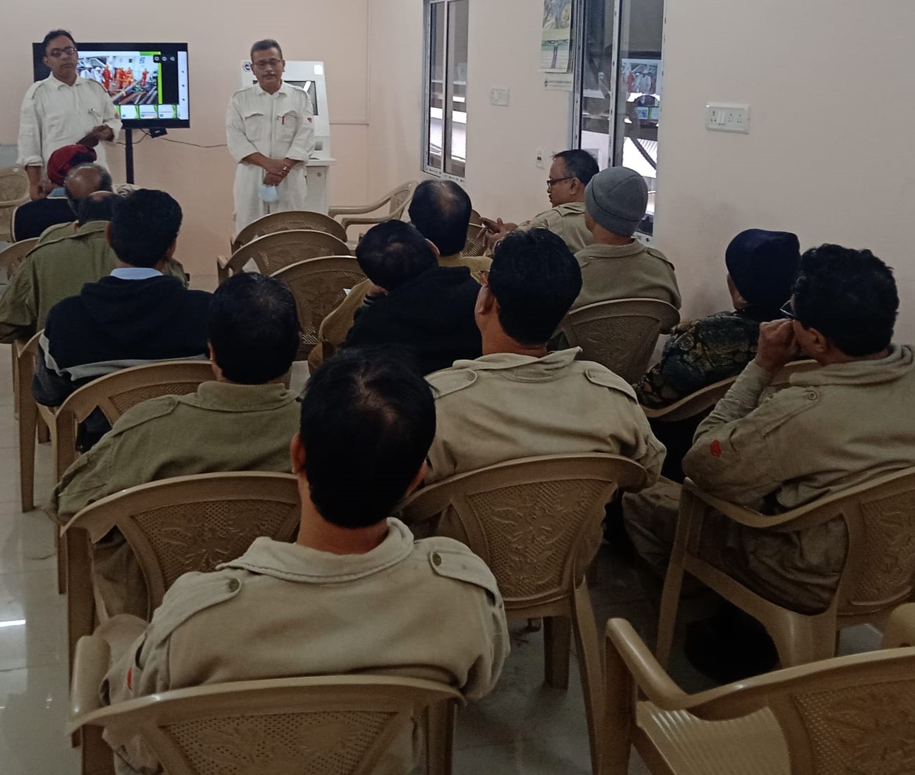 Safety training through GSTK for employees at Main Works 08, 15 and 22 Dec 22