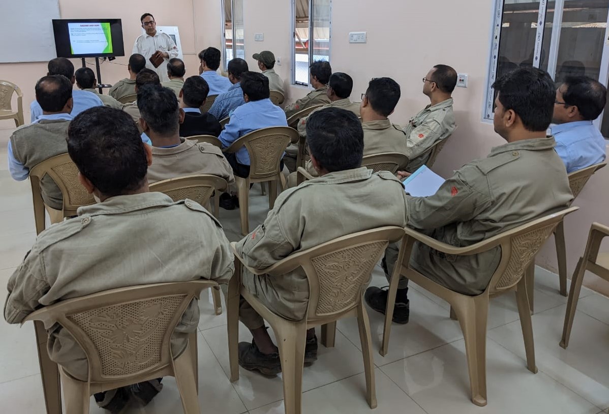 Safety Training through GSTK for Employees at SBS, Main Works on 02 Feb 23