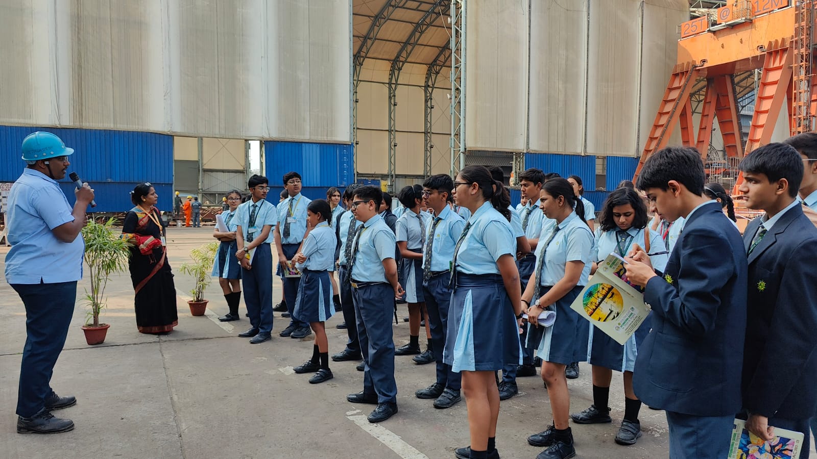 Educational Visit of young academic minds from South City International School, Kolkata on 27 Jan 23