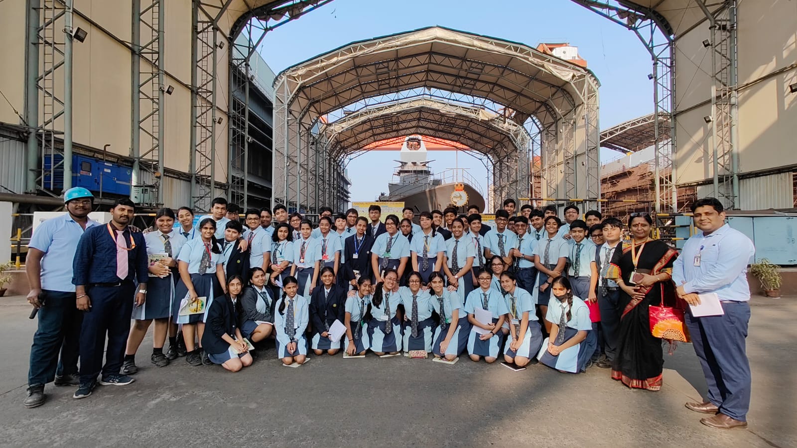 Educational Visit of young academic minds from South City International School, Kolkata on 27 Jan 23
