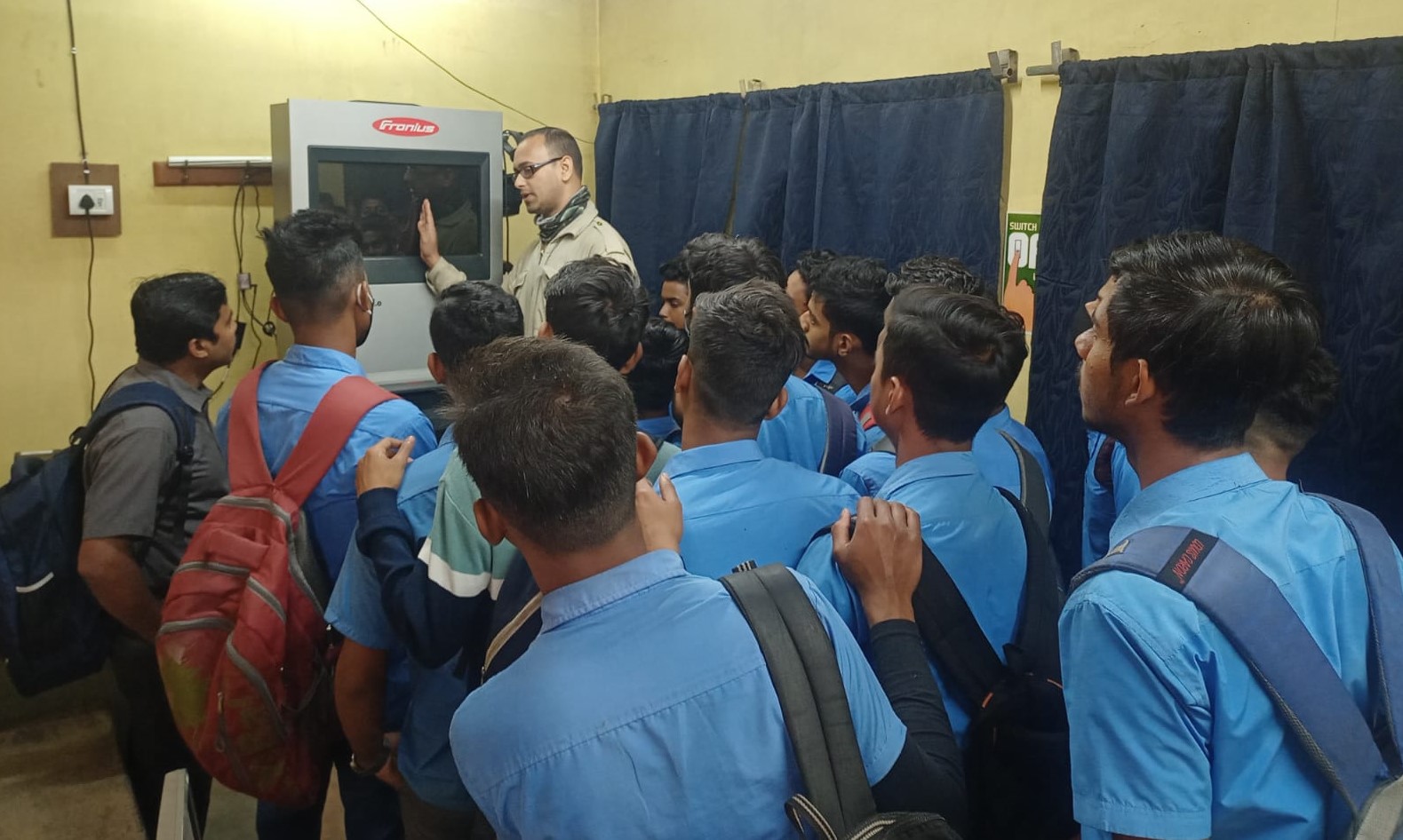 Visit of Trainees from Ramakrishna Mission Shilpamandira, Community Training Centre, Belurmath, Howrah on 03 Feb 23