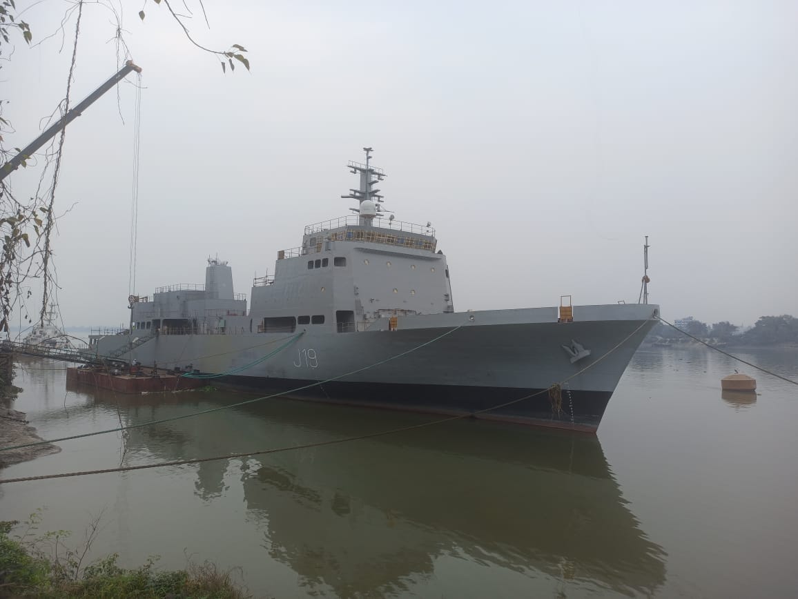 Arrival of SVL (Yard 3026) from Chennai for Remaining Outfitting Works at RBD on 17 Feb 23