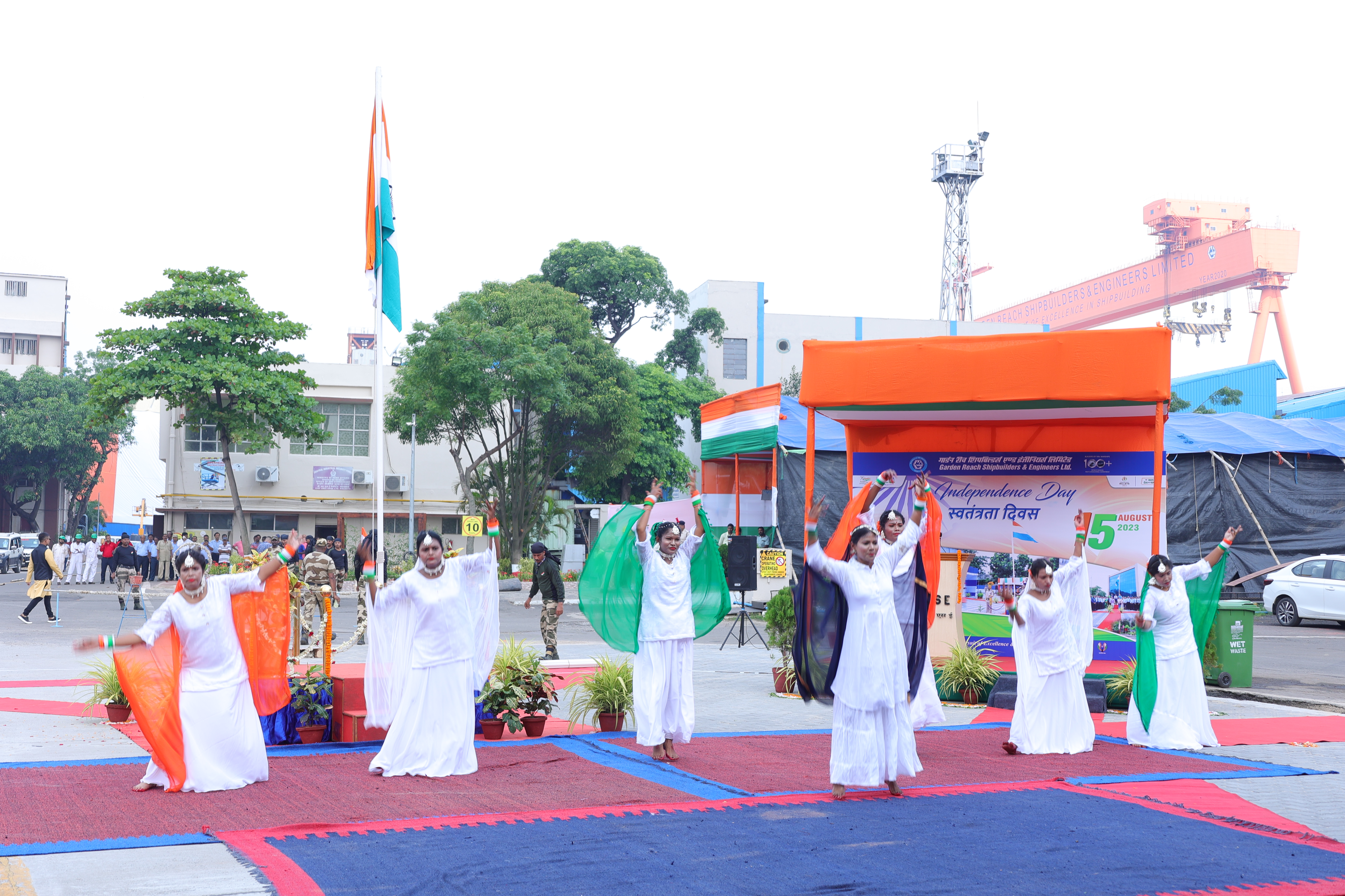 GRSE Celebrates Independence Day - 2023