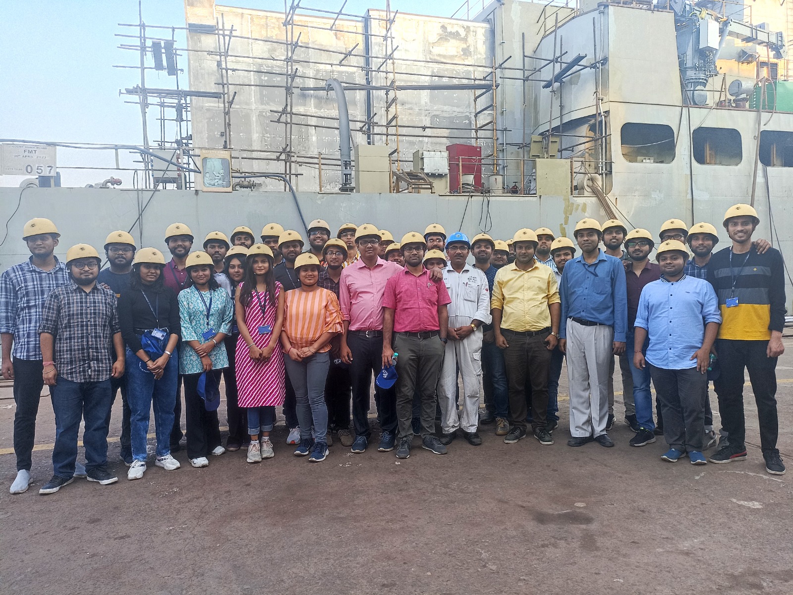 Image 1 - Educational Visit of M.Tech students from NIT Durgapur on 06 Mar 23