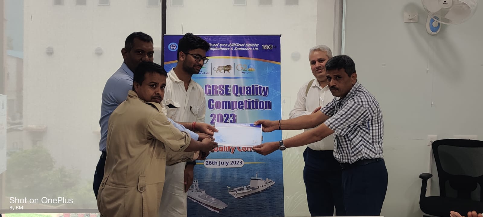 Teams for Intra GRSE Quality Circle Competition (IGQCC)-2023 on 09 Aug 23