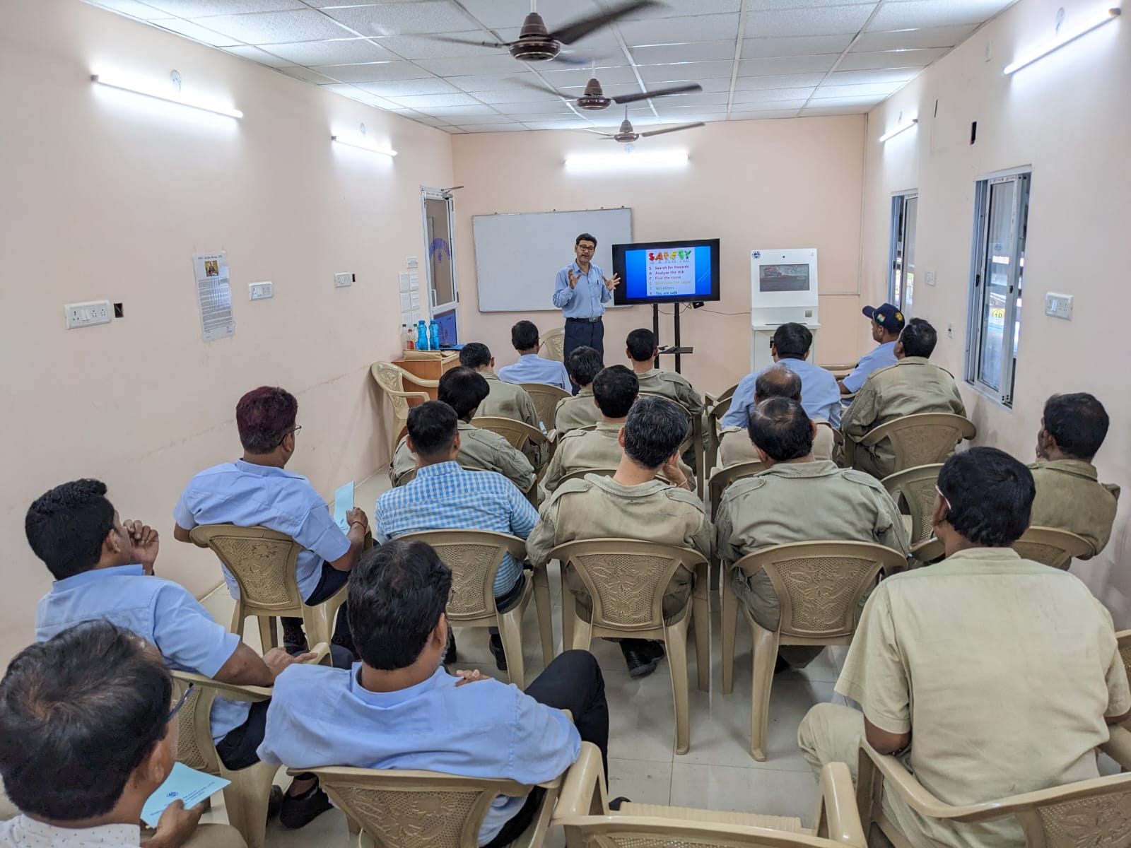 Image 1 - Safety Training through GSTK for employees at FOJ Unit on 25 Mar 23